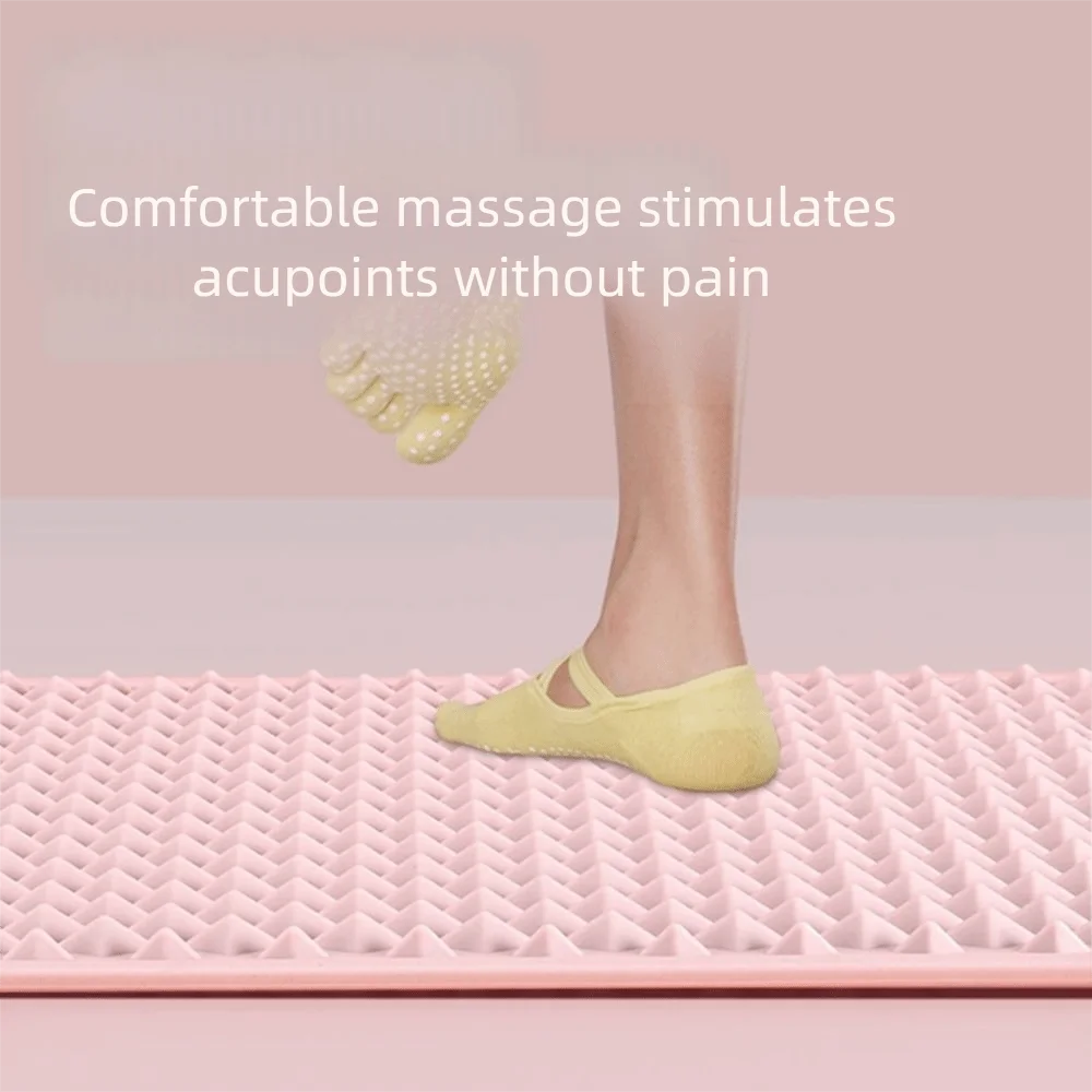 Silicone Jogging Massage Pad Double-sided Thickened Finger Pressure Board Soft Non-slip Foot Massage Pad Yoga Mat
Silicone Jogging Massage Pad Double-sided Thickened Finger Pressure Board Soft Non-slip Foot Massage Pad Yoga Mat