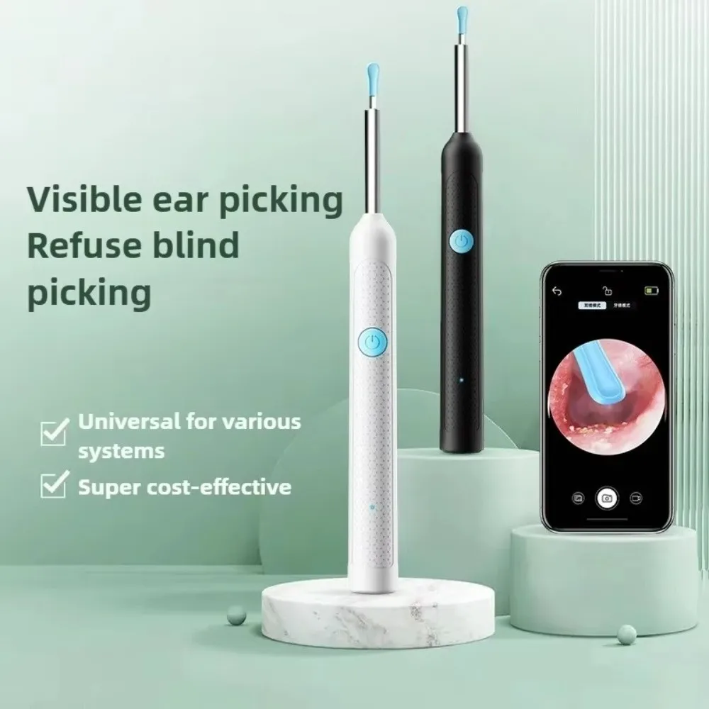 HD Camera Visual Ear Sticks Wireless WiFi Luminous Wax Removal Tool USB Charging Silicone Otoscope Endoscope Ear Care
HD Camera Visual Ear Sticks Wireless WiFi Luminous Wax Removal Tool USB Charging Silicone Otoscope Endoscope Ear Care