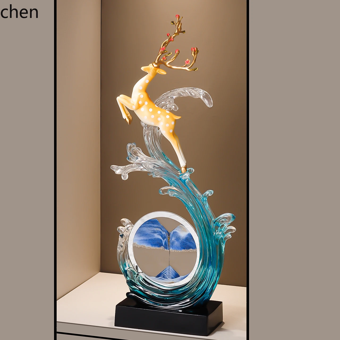 QZT Entrance Flowing Sand Painting Large Ornament High-end Living Room TV Cabinet Entryway Decoration
QZT Entrance Flowing Sand Painting Large Ornament High-end Living Room TV Cabinet Entryway Decoration
