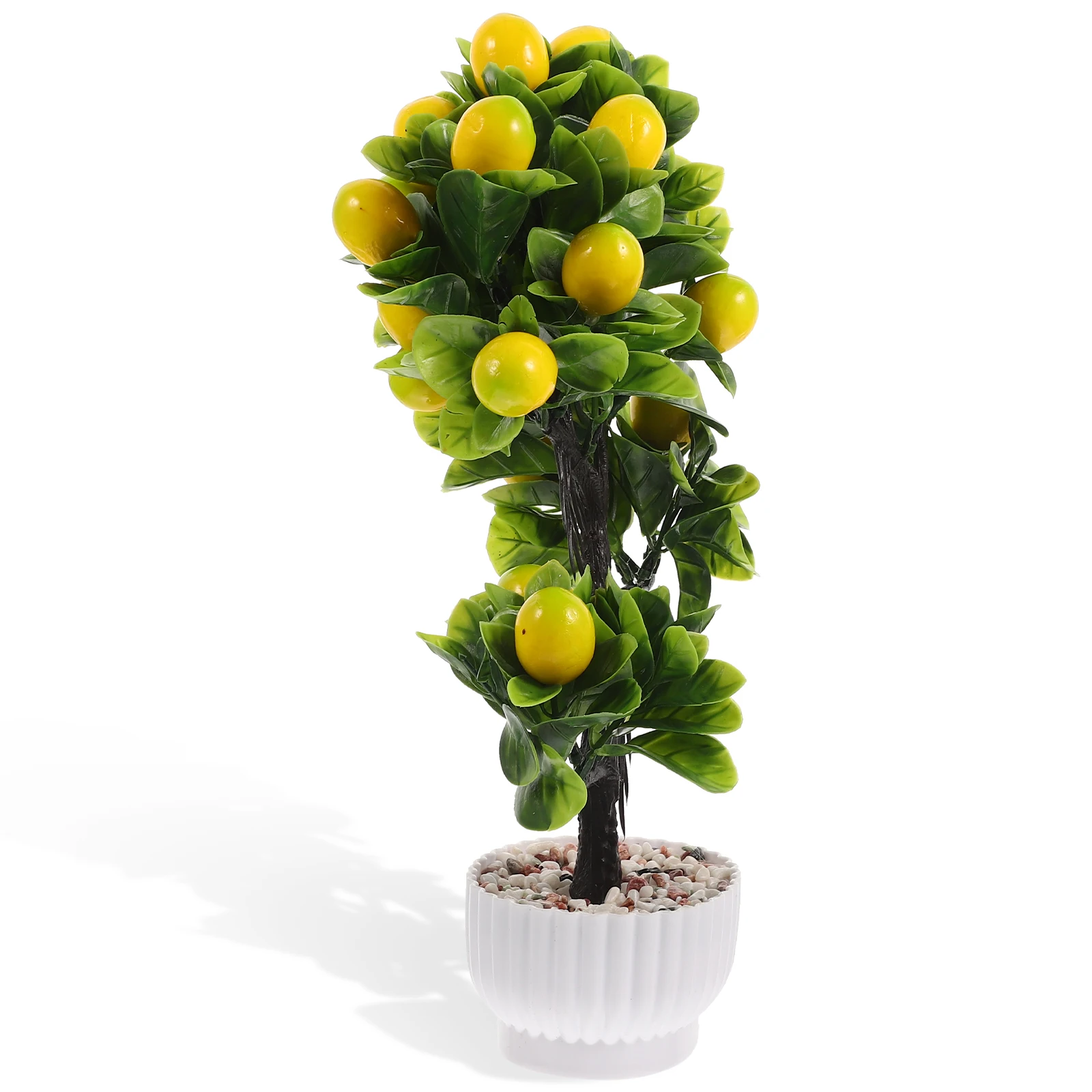 Artificial Lemon Decor Realistic Faux Fruit Realistic Bonsai Bonsai Mini Potted Plant Home Indoor Outdoor Plants
Artificial Lemon Decor Realistic Faux Fruit Realistic Bonsai Bonsai Mini Potted Plant Home Indoor Outdoor Plants