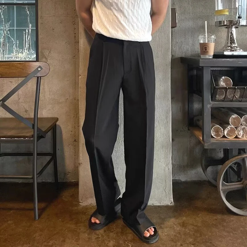 Мужские повседневные брюки в американском стиле для высоких мужчин, не требующие глажки, свободного прямого кроя, износостойкие, модные, для повседневной носки
Мужские повседневные брюки в американском стиле для высоких мужчин, не требующие глажки, свободного прямого кроя, износостойкие, модные, для повседневной носки