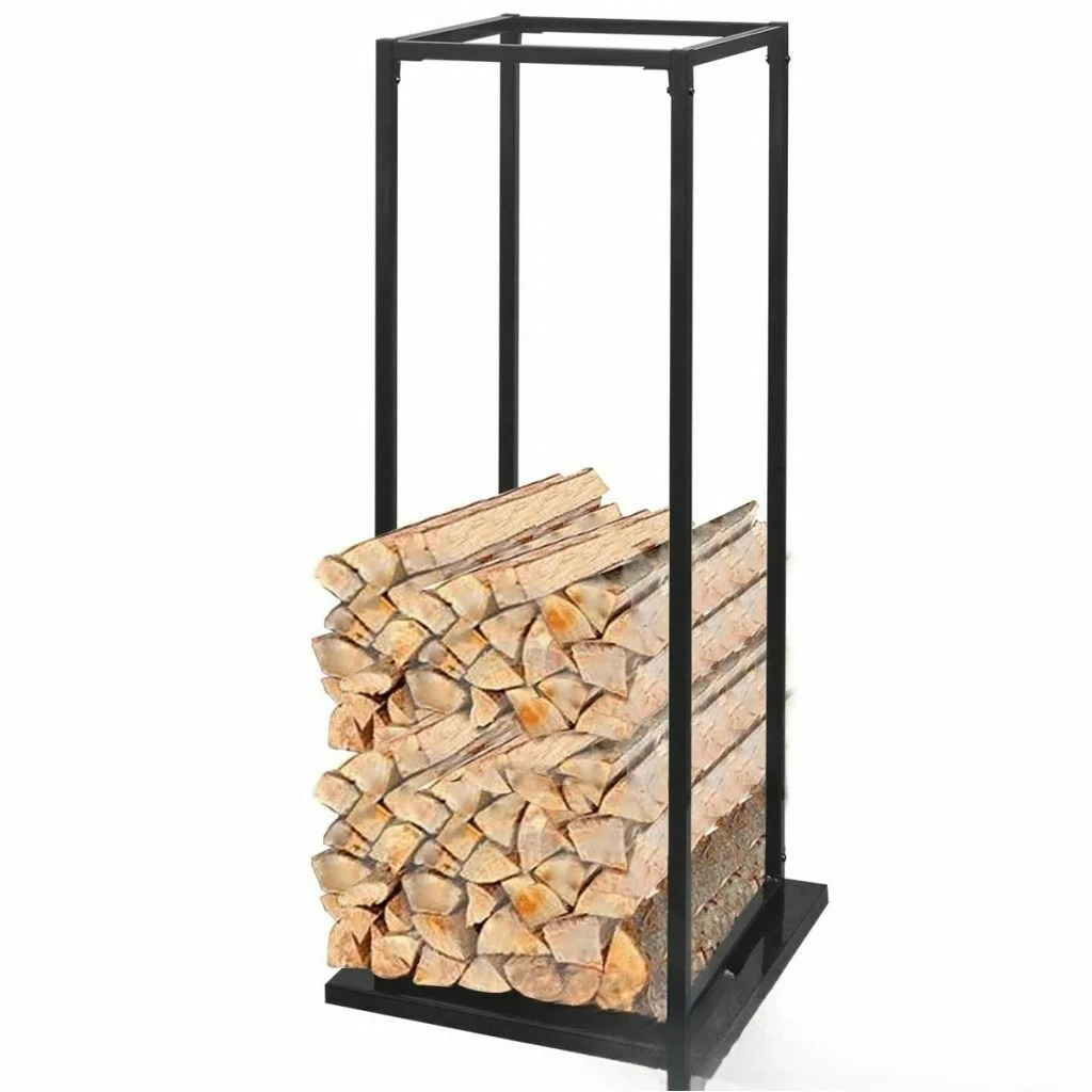 European floor-to-ceiling wrought iron large-capacity rectangular wood storage rack, outdoor firewood rack, wood rack
European floor-to-ceiling wrought iron large-capacity rectangular wood storage rack, outdoor firewood rack, wood rack