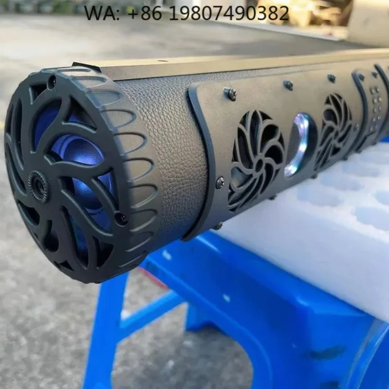 500W Peak Waterproof LED Sound Bar Bluetooth Connected 8 Speakers Outdoor Amplified Audio for ATV UTV Vehicle Use
500W Peak Waterproof LED Sound Bar Bluetooth Connected 8 Speakers Outdoor Amplified Audio for ATV UTV Vehicle Use