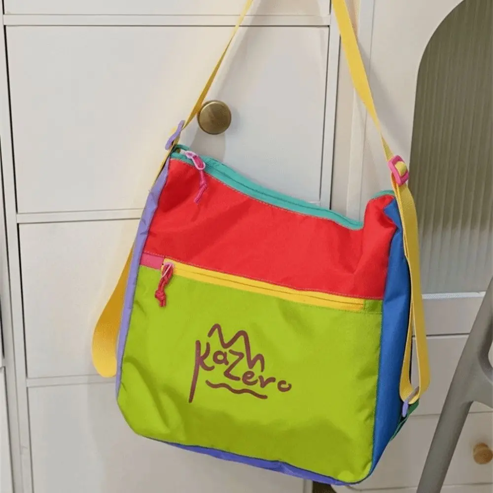 Lightweight Dopamine-colored Bag Adjustable Strap Nylon Casual Dual-use Bag Large Capacity Versatile
Lightweight Dopamine-colored Bag Adjustable Strap Nylon Casual Dual-use Bag Large Capacity Versatile