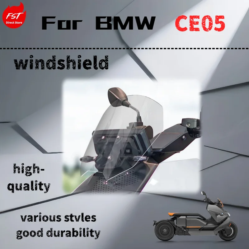 For BMW CE04 windshield modification, heightening and widening, transparent chest support plate accessories.
For BMW CE04 windshield modification, heightening and widening, transparent chest support plate accessories.