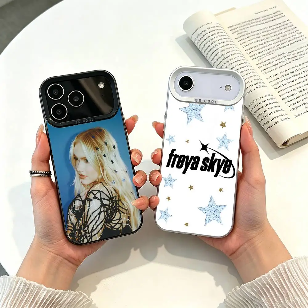 Singer F-Freya Skye Phone Case For iPhone 17,16,15,14,13,12,11 Plus Pro Max Colored Silver Funda Bumbe
Singer F-Freya Skye Phone Case For iPhone 17,16,15,14,13,12,11 Plus Pro Max Colored Silver Funda Bumbe