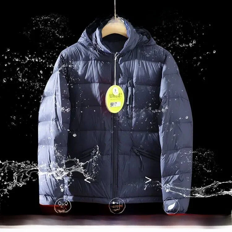 Men's Lightweight Goose down Jacket Autumn Winter New Arrival Puffy 600 Fill Power Hooded Outerwear Trendy Windproof
Men's Lightweight Goose down Jacket Autumn Winter New Arrival Puffy 600 Fill Power Hooded Outerwear Trendy Windproof