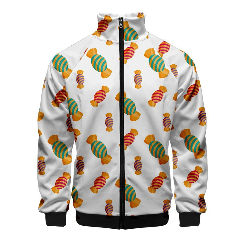 Sweets 3D Printed Zipper Jackets Casual Hoodies Fashion Autumn Spring Sweatshirt Streetwear Clothes Mens Designer Clothes Coats
Sweets 3D Printed Zipper Jackets Casual Hoodies Fashion Autumn Spring Sweatshirt Streetwear Clothes Mens Designer Clothes Coats