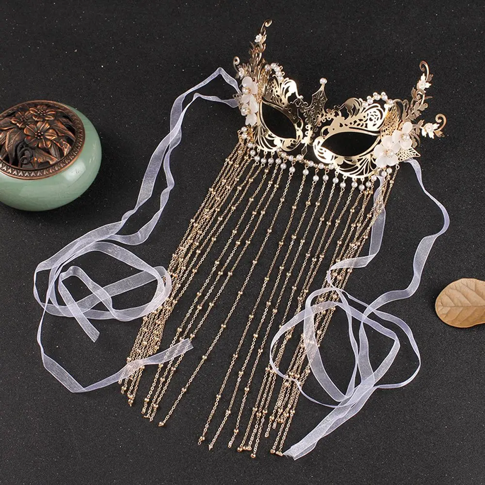 Exquisite Fairy Chain Alloy Pearls Gift Wedding Headdress Anonymous Face Cover Chinese Style Accessories Women Mysterious Veil
Exquisite Fairy Chain Alloy Pearls Gift Wedding Headdress Anonymous Face Cover Chinese Style Accessories Women Mysterious Veil