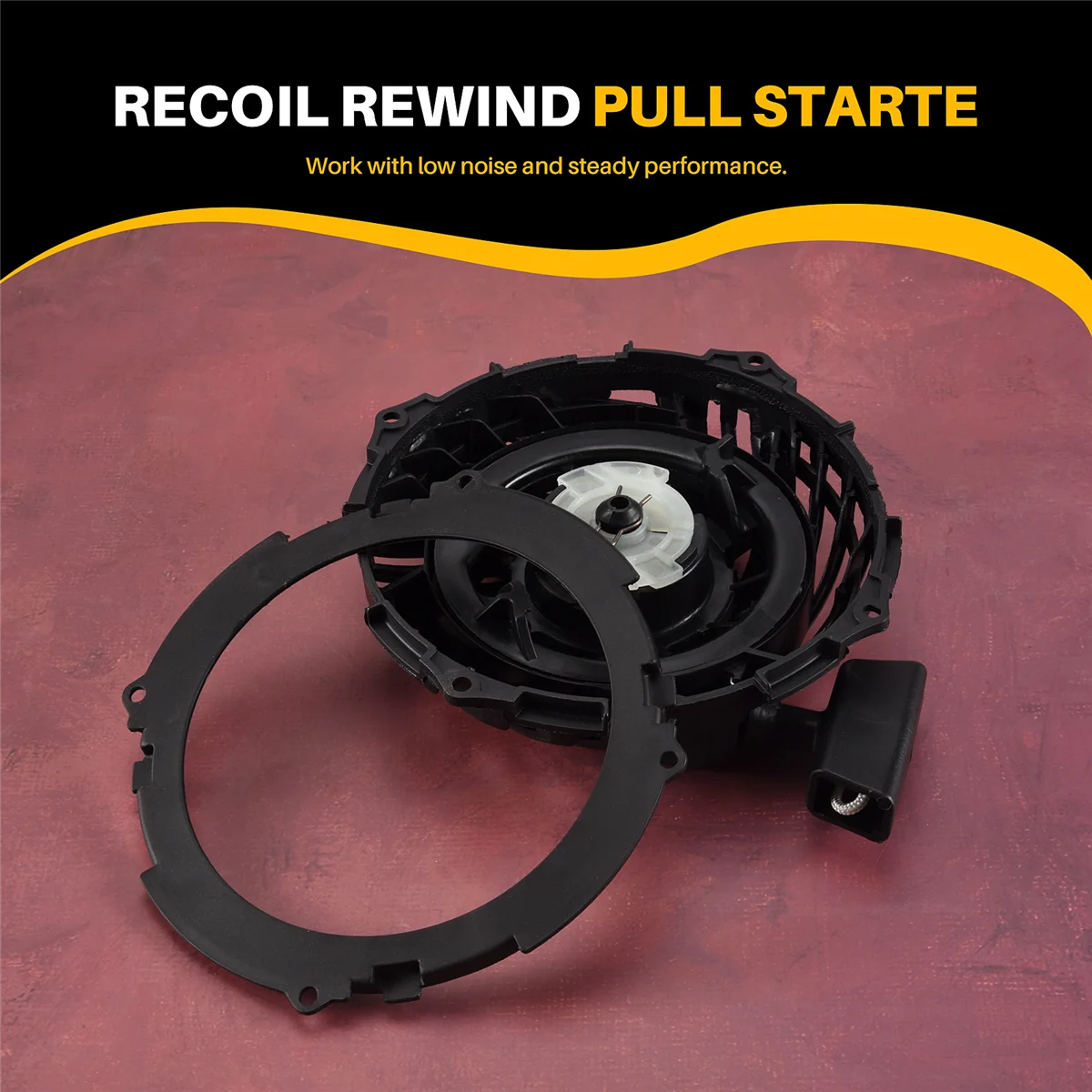 ABAZJ Recoil Pull Starter Assembly Power Engine Machine Tools Lawn Mower Parts Compatible for Briggs Stratton 590588 500E
ABAZJ Recoil Pull Starter Assembly Power Engine Machine Tools Lawn Mower Parts Compatible for Briggs Stratton 590588 500E