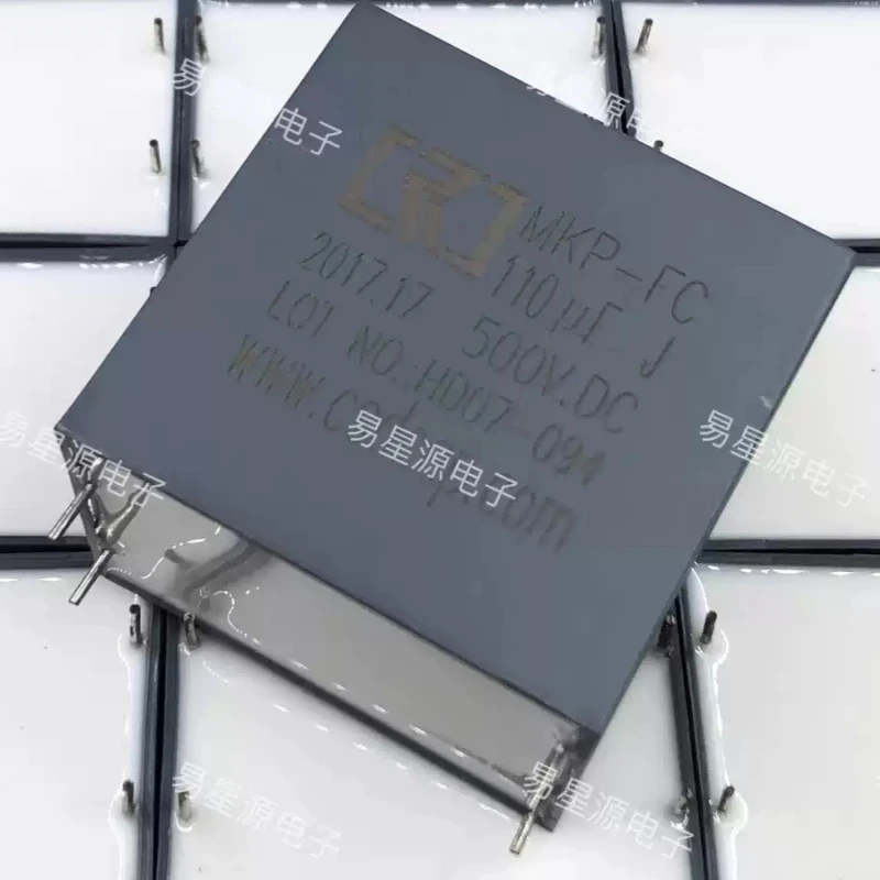 1pcs-110UF 500V Chuangrong 500V117 MKP 450V 110UF brand new original infinitely thin film capacitor
1pcs-110UF 500V Chuangrong 500V117 MKP 450V 110UF brand new original infinitely thin film capacitor