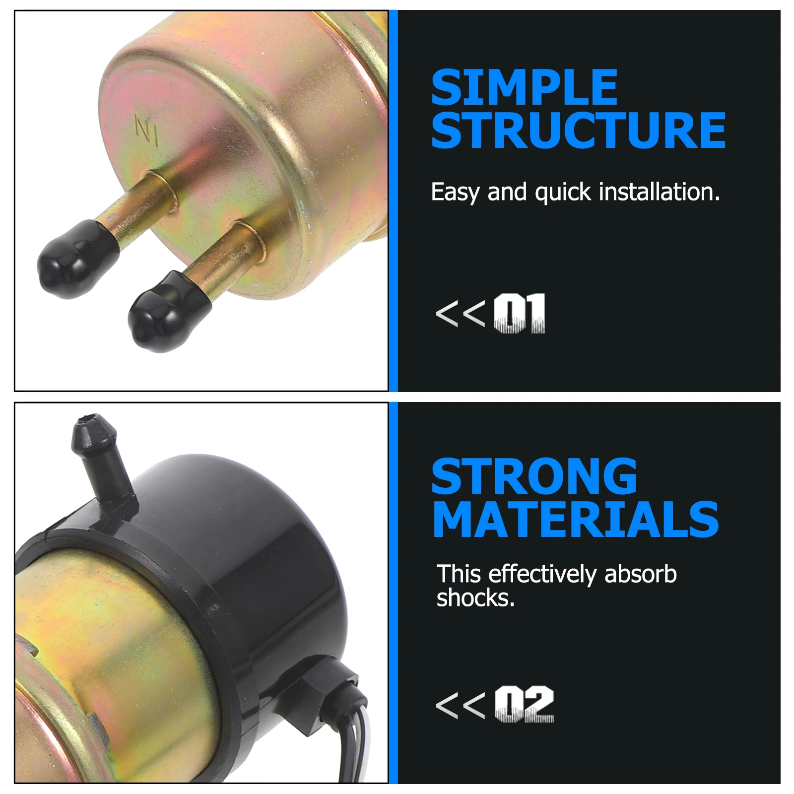 12V Motorcycle Fuel Pump 6MM Electronic Car Oil Transfer Pump Auto Part Engine Compatible Stable Efficient Installation
12V Motorcycle Fuel Pump 6MM Electronic Car Oil Transfer Pump Auto Part Engine Compatible Stable Efficient Installation