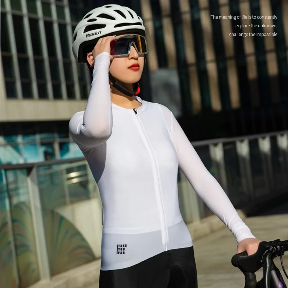 Summer Breathable Comfortable Long Sleeve Cycling Sweatshirt Women's Skinny Cycling Wear Lightweight Cycling Clothing Outdoor
Summer Breathable Comfortable Long Sleeve Cycling Sweatshirt Women's Skinny Cycling Wear Lightweight Cycling Clothing Outdoor