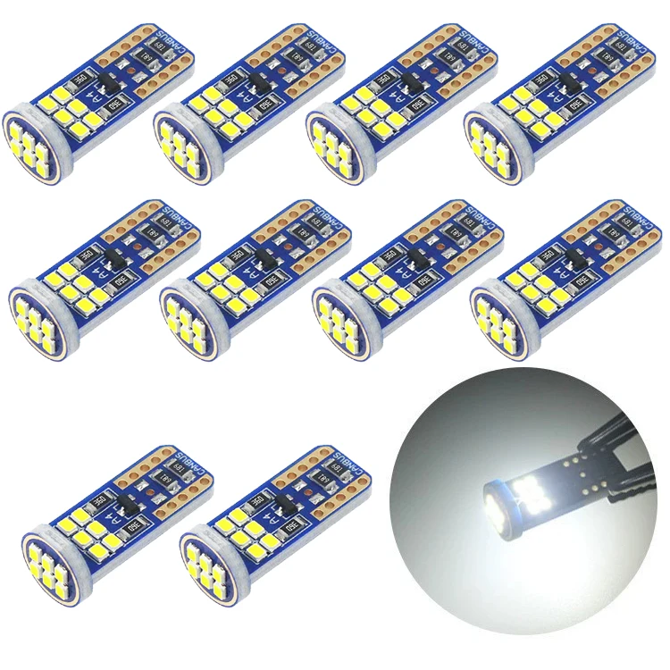 2/4/10pcs W5W T10 2016 18smd car led Car Wedge Parking Light Turn Side Bulbs Instrument Lamp Auto License Plate Light White 12V
2/4/10pcs W5W T10 2016 18smd car led Car Wedge Parking Light Turn Side Bulbs Instrument Lamp Auto License Plate Light White 12V