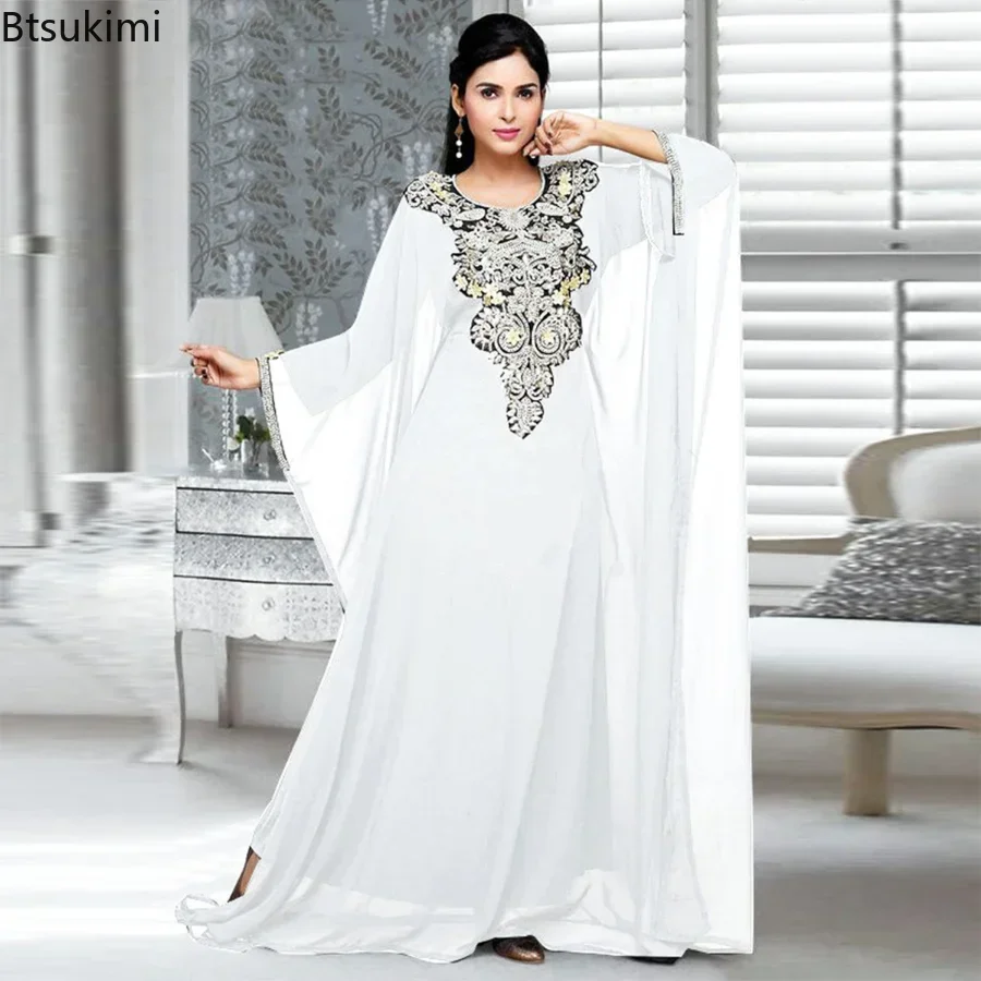 2025 Women's Fashion Muslim Dresses Elegant Muslim Long Maxi Dress Female African Dress For Woman Soft Shining Evening Dresses
2025 Women's Fashion Muslim Dresses Elegant Muslim Long Maxi Dress Female African Dress For Woman Soft Shining Evening Dresses