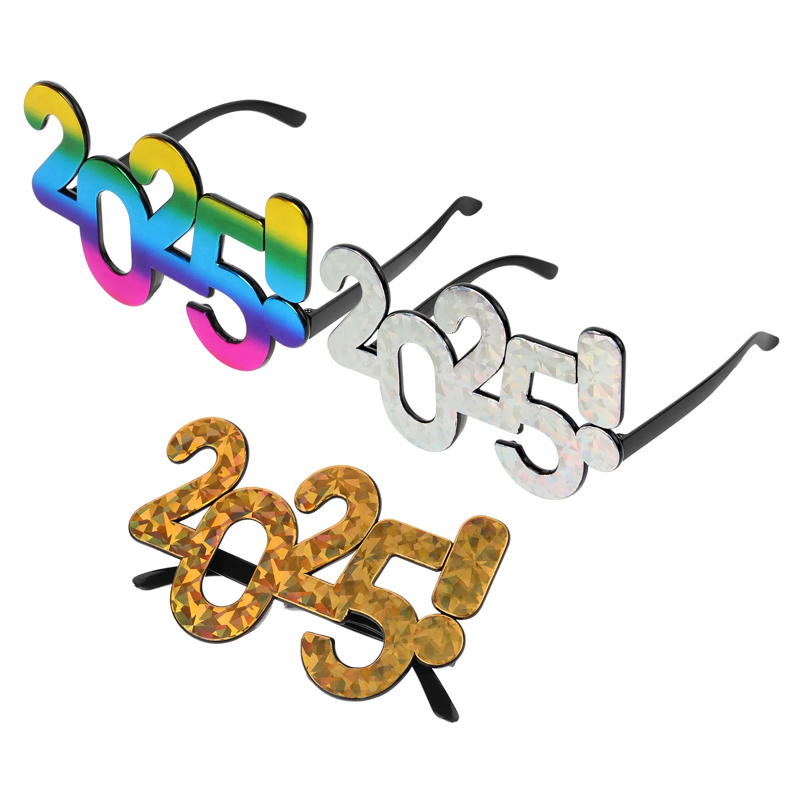 3 Pcs New Year 2025 Plastic Eyewear Party Props Adult New Year Happy 2025 Eyeglasses Decor Novelty Accessories
3 Pcs New Year 2025 Plastic Eyewear Party Props Adult New Year Happy 2025 Eyeglasses Decor Novelty Accessories