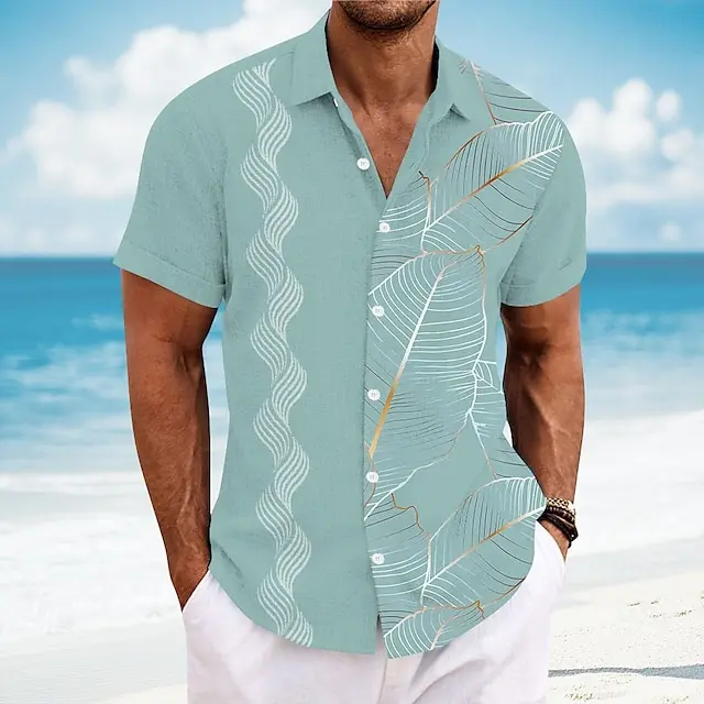 Hawaiian style shirts Men's loose short sleeve tops, suitable for beach vacations and weekend adventures 3d printed shirts
Hawaiian style shirts Men's loose short sleeve tops, suitable for beach vacations and weekend adventures 3d printed shirts