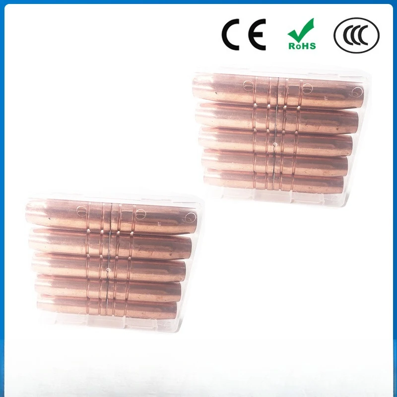 MB15AK protective nozzle MIG gas shielded welding gun accessories MB15 conductive nozzle 20PCS
MB15AK protective nozzle MIG gas shielded welding gun accessories MB15 conductive nozzle 20PCS