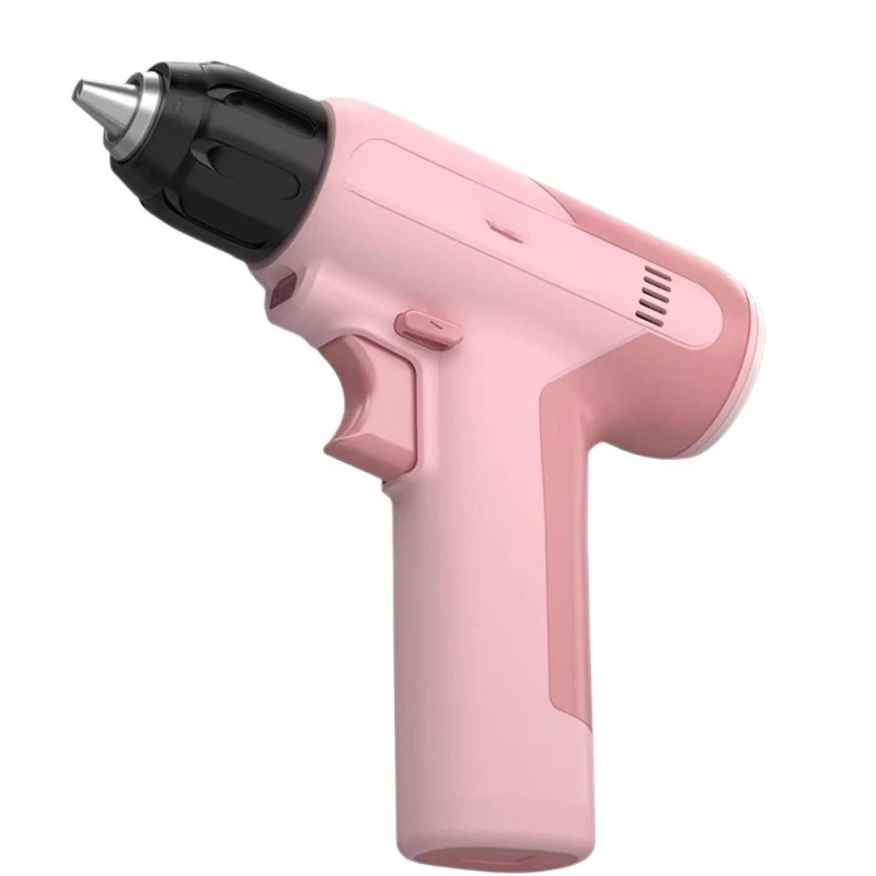 Small pink drill, hand drill 7.2v for girls, household, lithium battery, multi-function
Small pink drill, hand drill 7.2v for girls, household, lithium battery, multi-function