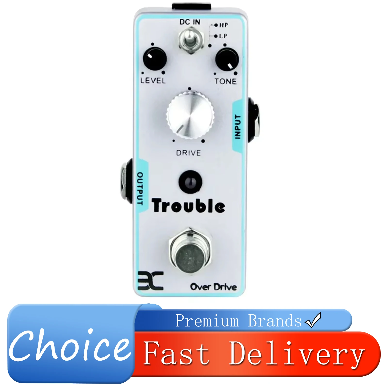 Электрогитарная педаль эффектов ENO Trouble: Овердрайв, электронная ламповая дисторшн, крэш-буст TC16, аксессуары для гитары
Электрогитарная педаль эффектов ENO Trouble: Овердрайв, электронная ламповая дисторшн, крэш-буст TC16, аксессуары для гитары