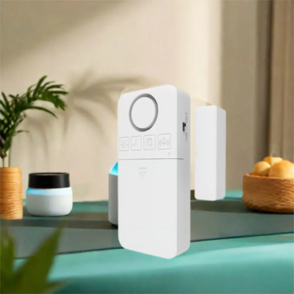 Fashionable Door Window Sensor Alarm Convenient Multipurpose Wireless Home Alarm Mini White Magnetic Burglar Alarm Bedroom
Fashionable Door Window Sensor Alarm Convenient Multipurpose Wireless Home Alarm Mini White Magnetic Burglar Alarm Bedroom