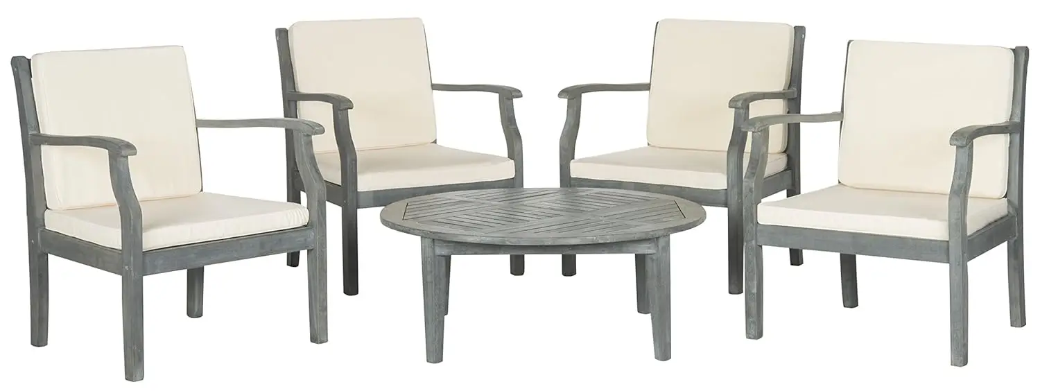 5-Piece Patio Furniture Set Weather Resistant Rattan Sectional Sofa Chairs Table Garden Backyard Poolside Customized
5-Piece Patio Furniture Set Weather Resistant Rattan Sectional Sofa Chairs Table Garden Backyard Poolside Customized