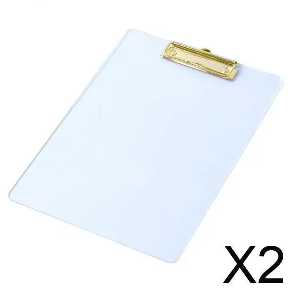2x Portable Clipboard A4 Multifunctional Stationery for Memo A4 Paper Notes
2x Portable Clipboard A4 Multifunctional Stationery for Memo A4 Paper Notes