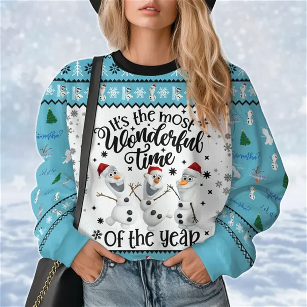 Disney Frozen Men's and Women's sweatshirts, family clothes, fashion couples, 3D animation, 3D animated painting, Christmas, 202
Disney Frozen Men's and Women's sweatshirts, family clothes, fashion couples, 3D animation, 3D animated painting, Christmas, 202
