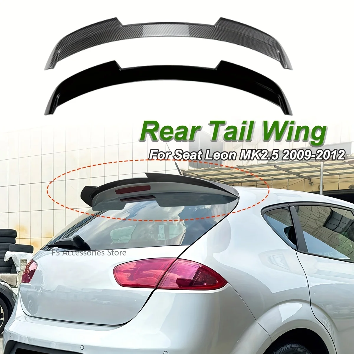 Car Rear Roof Trunk Spoiler Wings Trim Tail Wing Body Kits For Seat Leon MK2.5 2009 2010 2011 2012
Car Rear Roof Trunk Spoiler Wings Trim Tail Wing Body Kits For Seat Leon MK2.5 2009 2010 2011 2012
