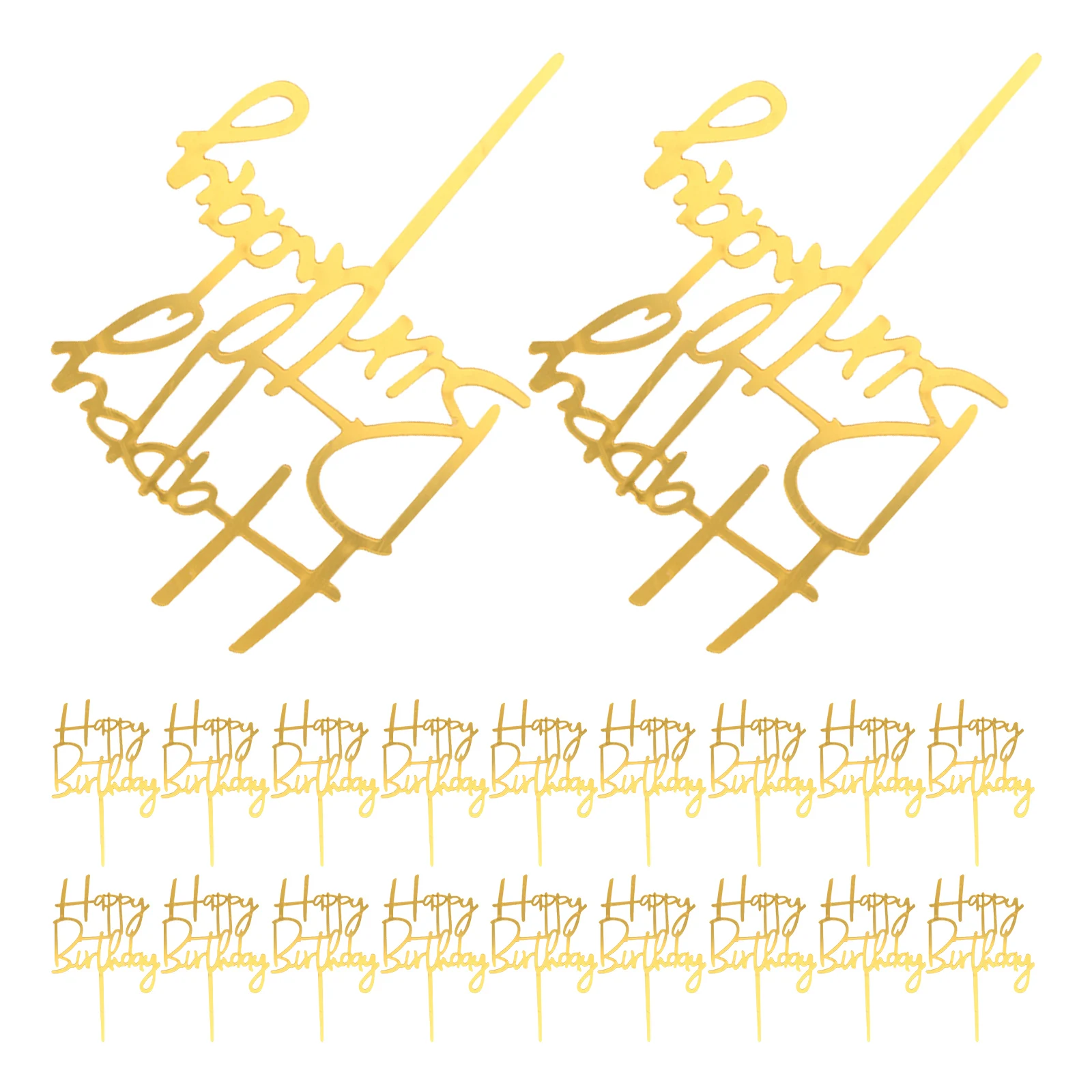 20Pcs Acrylic Cake Toppers Birthday Theme Decoration Bright Color Detailed Craft for Birthday Parties Cake Decorations Party
20Pcs Acrylic Cake Toppers Birthday Theme Decoration Bright Color Detailed Craft for Birthday Parties Cake Decorations Party