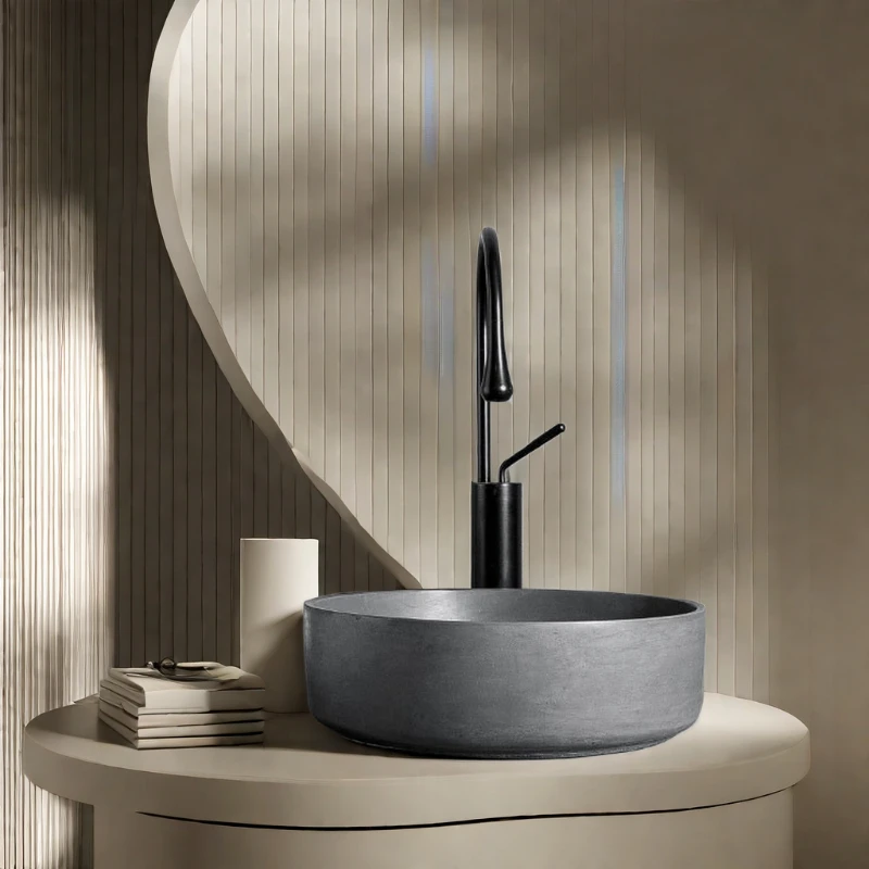 Round Washhand Stand Waterproof Bathroom Sink Easy Cleaning Faucets and Sinks Guest Restrooms Moisture Proof Household Using
Round Washhand Stand Waterproof Bathroom Sink Easy Cleaning Faucets and Sinks Guest Restrooms Moisture Proof Household Using