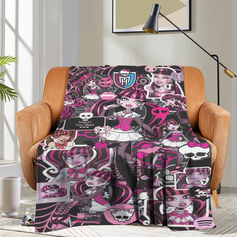 Bed Blanket Warm Winter Sofa King Size G-Draculaura Microfiber Bedding Knee Fleece Camping Nap Adults Fluffy Soft Blankets
Bed Blanket Warm Winter Sofa King Size G-Draculaura Microfiber Bedding Knee Fleece Camping Nap Adults Fluffy Soft Blankets