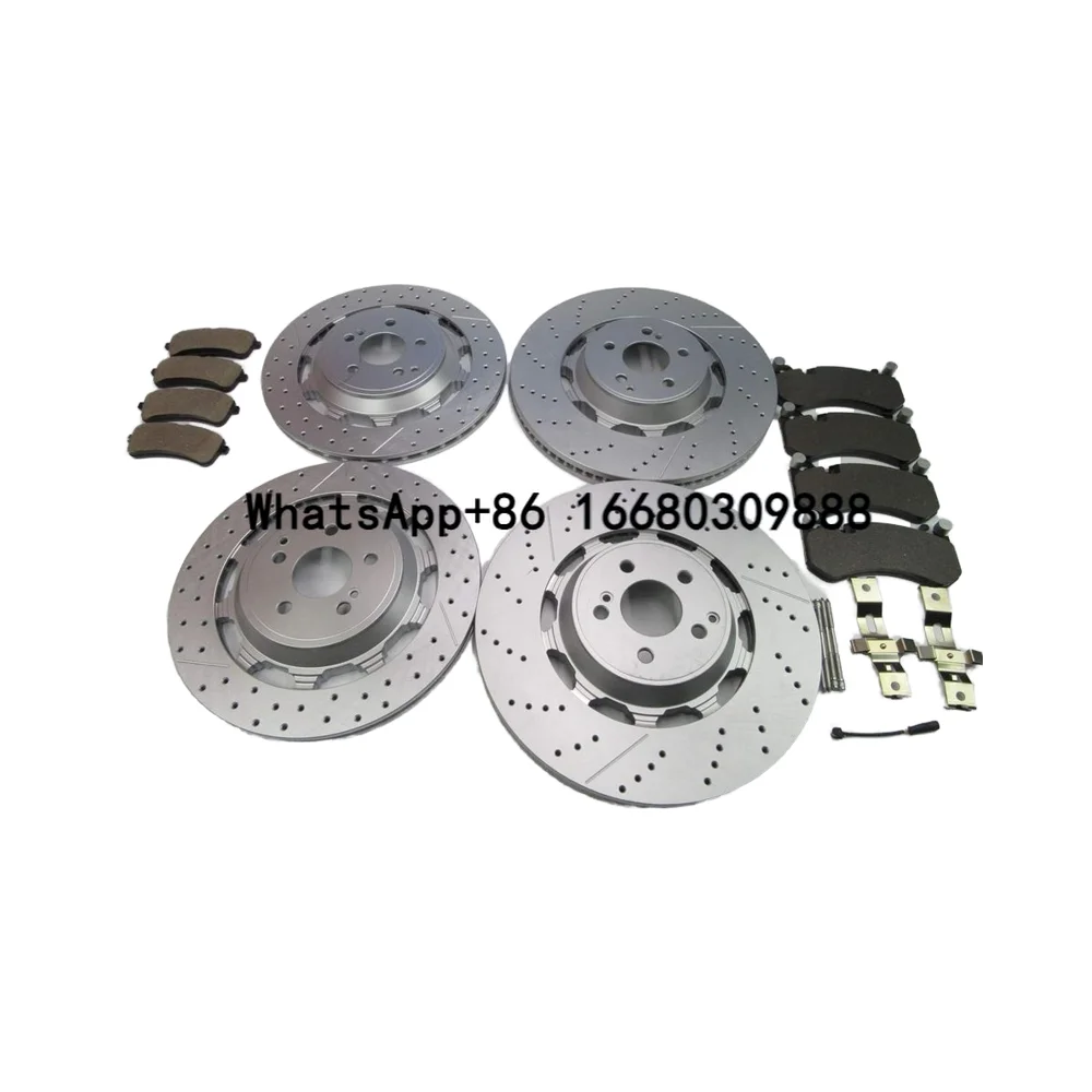 TopEuro Replacement Parts Front & Rear Brake Pads Rotors Set #310 Compatible with Mercedes S63 S65 AMG Premium Brake
TopEuro Replacement Parts Front & Rear Brake Pads Rotors Set #310 Compatible with Mercedes S63 S65 AMG Premium Brake