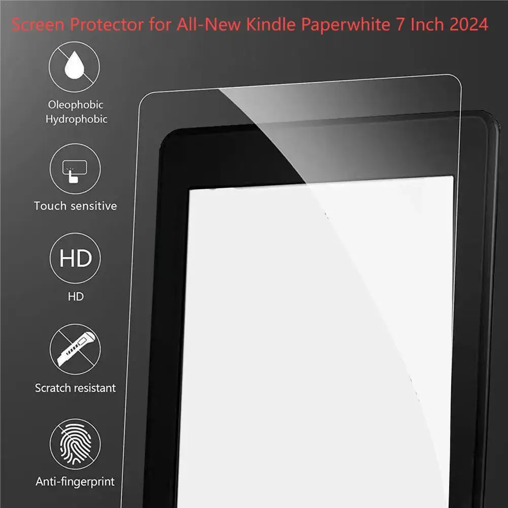 Защитная пленка для экрана для совершенно нового Kindle Paperwhite, 7-дюймовый дисплей 2024 HD, защита от царапин и отпечатков пальцев, защита для экрана электронной книги
Защитная пленка для экрана для совершенно нового Kindle Paperwhite, 7-дюймовый дисплей 2024 HD, защита от царапин и отпечатков пальцев, защита для экрана электронной книги