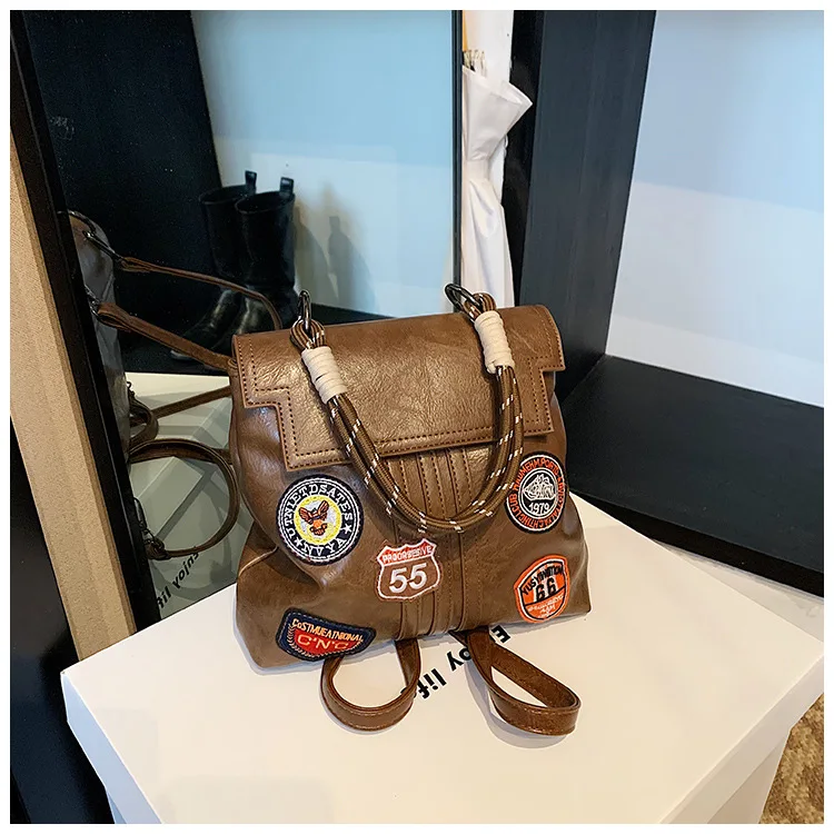 2025 Preppy Vintage Backpack Spacious Womens Student Bag Stylish Convertible Tote Fashionable Commuter Shoulder Purse
2025 Preppy Vintage Backpack Spacious Womens Student Bag Stylish Convertible Tote Fashionable Commuter Shoulder Purse