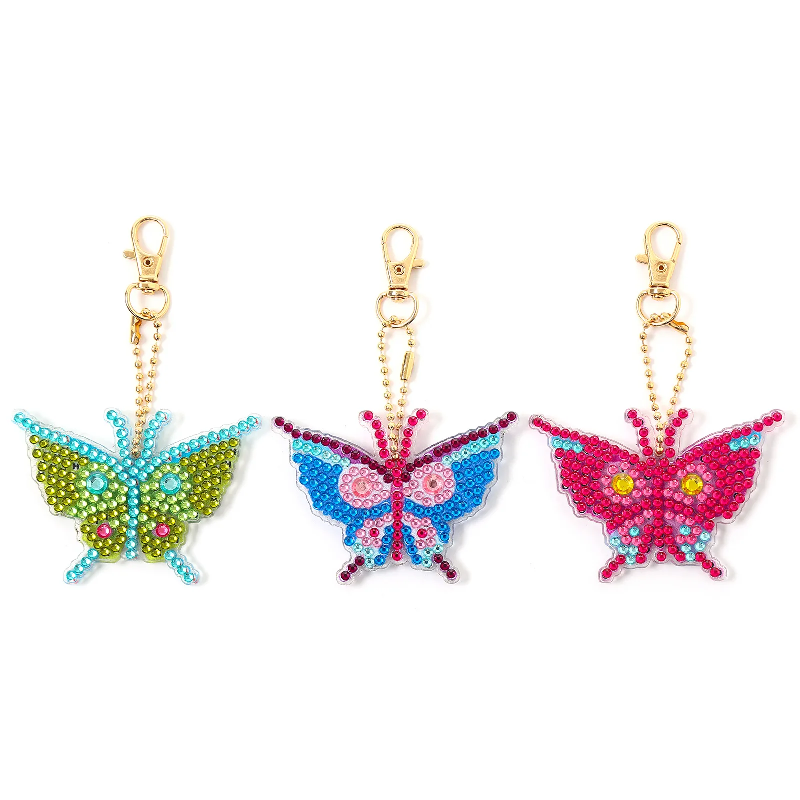 5D Diamond Set Keychain,DIY Mosaic Embroidered Butterfly Series Diamond Art, Adult and Children's Wallet Handbag Decorative Gift
5D Diamond Set Keychain,DIY Mosaic Embroidered Butterfly Series Diamond Art, Adult and Children's Wallet Handbag Decorative Gift