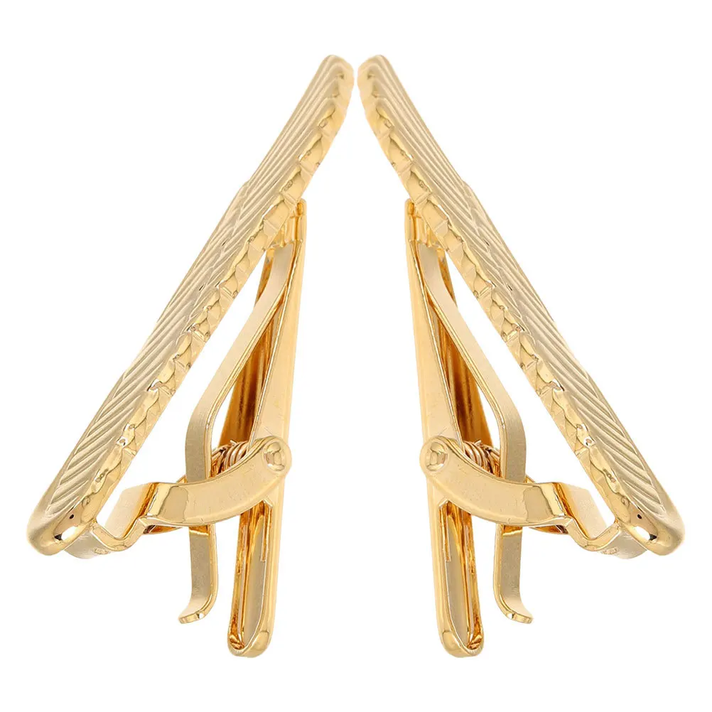2Pcs Elegant Clips Classic Necktie Holder Business Wedding Formal Occasions Men Unique Clips
2Pcs Elegant Clips Classic Necktie Holder Business Wedding Formal Occasions Men Unique Clips