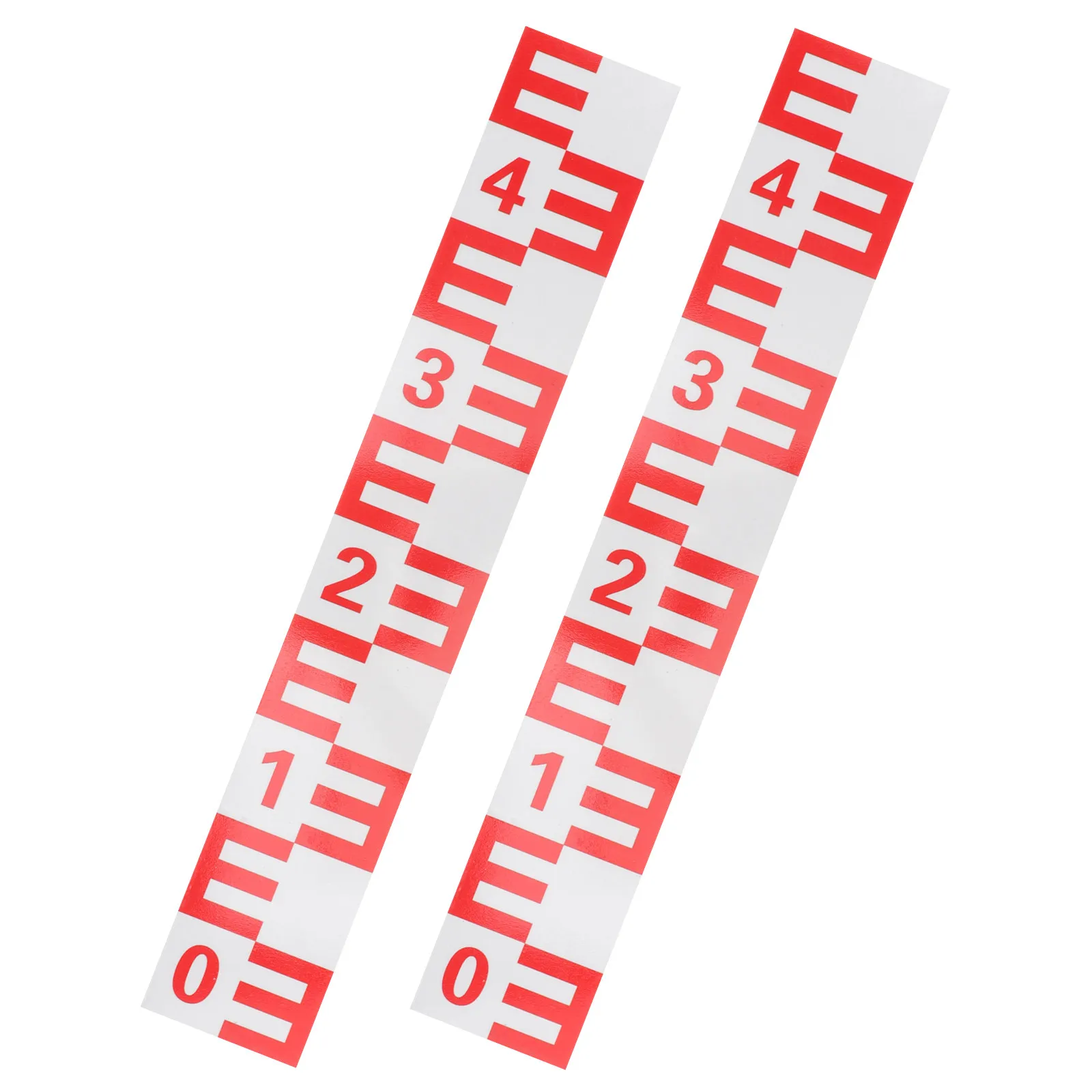 2Pcs Aluminum Water Level Gauge Sticker Self-Adhesive Reflective Pool Pond Water Level Measuring Tool Swimming Pool Accessories
2Pcs Aluminum Water Level Gauge Sticker Self-Adhesive Reflective Pool Pond Water Level Measuring Tool Swimming Pool Accessories