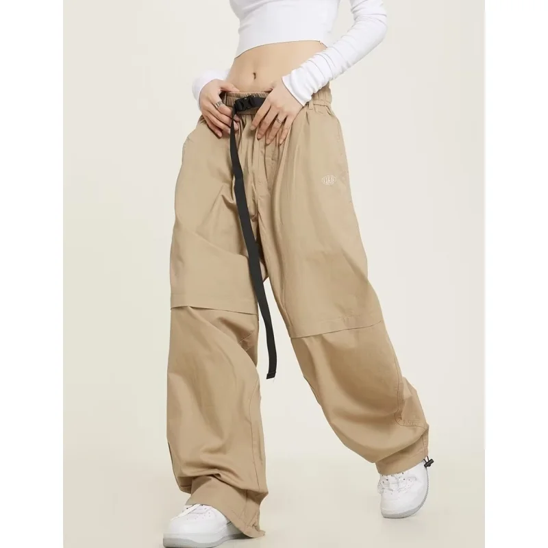 Women Black Cargo Pants Streetwear High Waist Wide Leg Pants Y2K Style Solid Vintage Female 2024 Summer Khaki Straight Trousers
Women Black Cargo Pants Streetwear High Waist Wide Leg Pants Y2K Style Solid Vintage Female 2024 Summer Khaki Straight Trousers