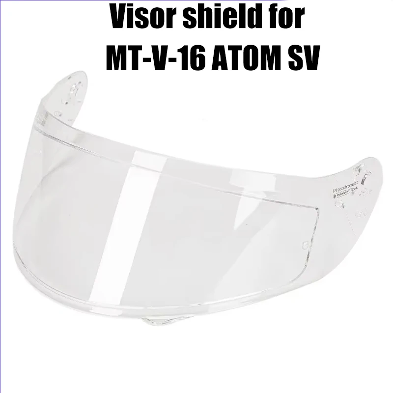 Visor for MT-V-16 ATOM SV Helmet MT Original Disposter Helmet Library Original Visor Lens
Visor for MT-V-16 ATOM SV Helmet MT Original Disposter Helmet Library Original Visor Lens