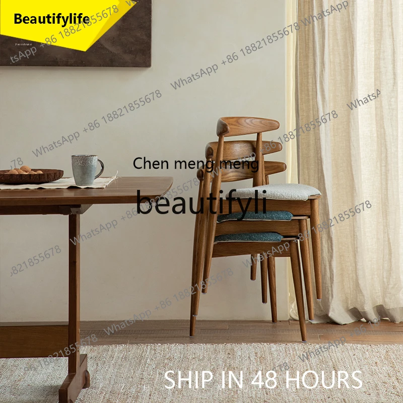 2003 Creative Soft Cushion Solid Wood Chair for Study Room Designer Dining Chair Stackable French Vintage Style
2003 Creative Soft Cushion Solid Wood Chair for Study Room Designer Dining Chair Stackable French Vintage Style