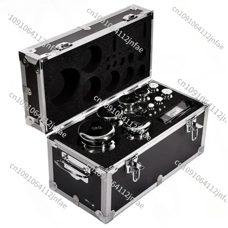 Scale Calibration Weights Kit Set Laboratory High precision Gram Scale F1 Grade 28 pcs 1mg-5kg 304 Stainless Steel Digital
Scale Calibration Weights Kit Set Laboratory High precision Gram Scale F1 Grade 28 pcs 1mg-5kg 304 Stainless Steel Digital
