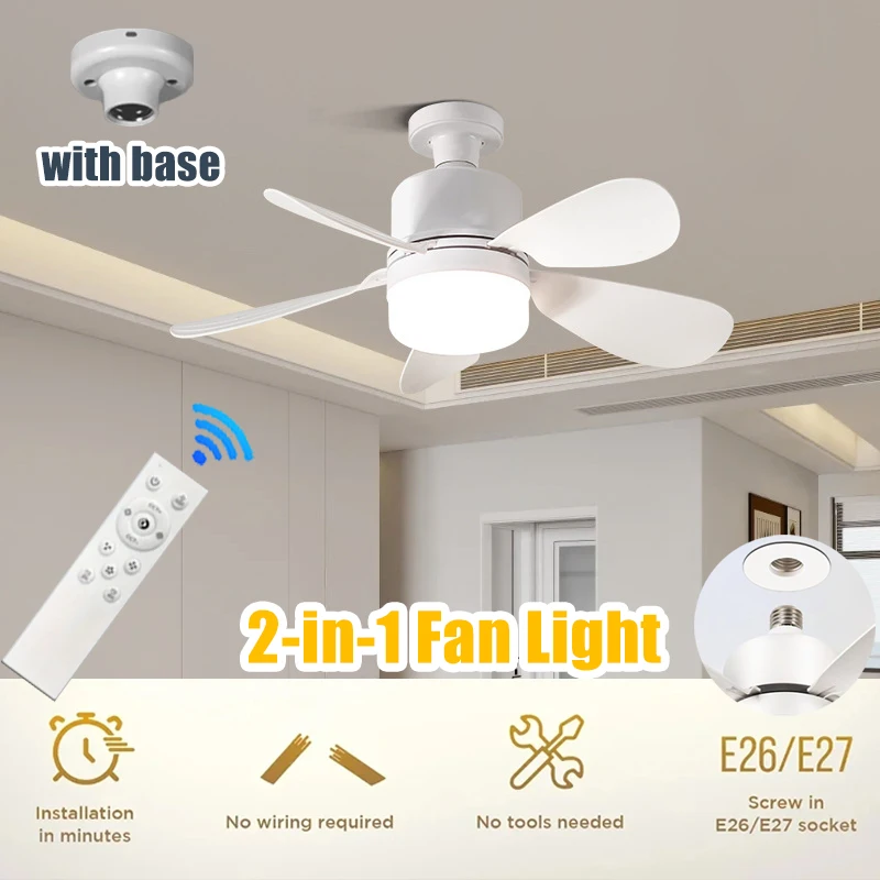 Ceiling Fan with Light With Remote 4 Speed Adjustable 3 Color Lights Timer Setting E27Ceiling Fan Lights Bedroom Kitchen Garage
Ceiling Fan with Light With Remote 4 Speed Adjustable 3 Color Lights Timer Setting E27Ceiling Fan Lights Bedroom Kitchen Garage