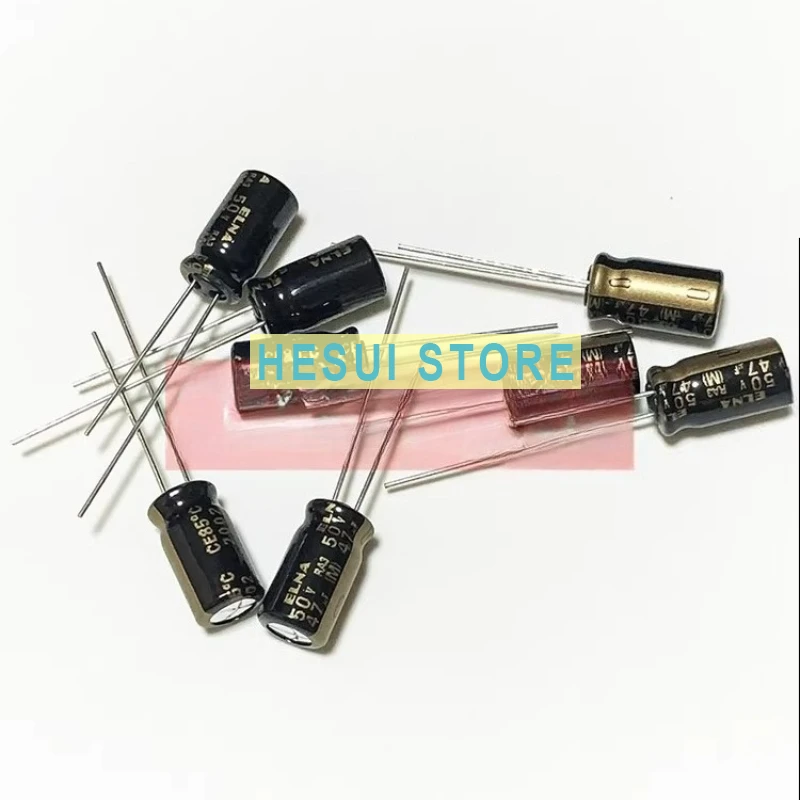 ELNA Audio Capacitor RA3 Black Gold 3.3/10/100/220/470/1000/47UF25V35V50V
ELNA Audio Capacitor RA3 Black Gold 3.3/10/100/220/470/1000/47UF25V35V50V