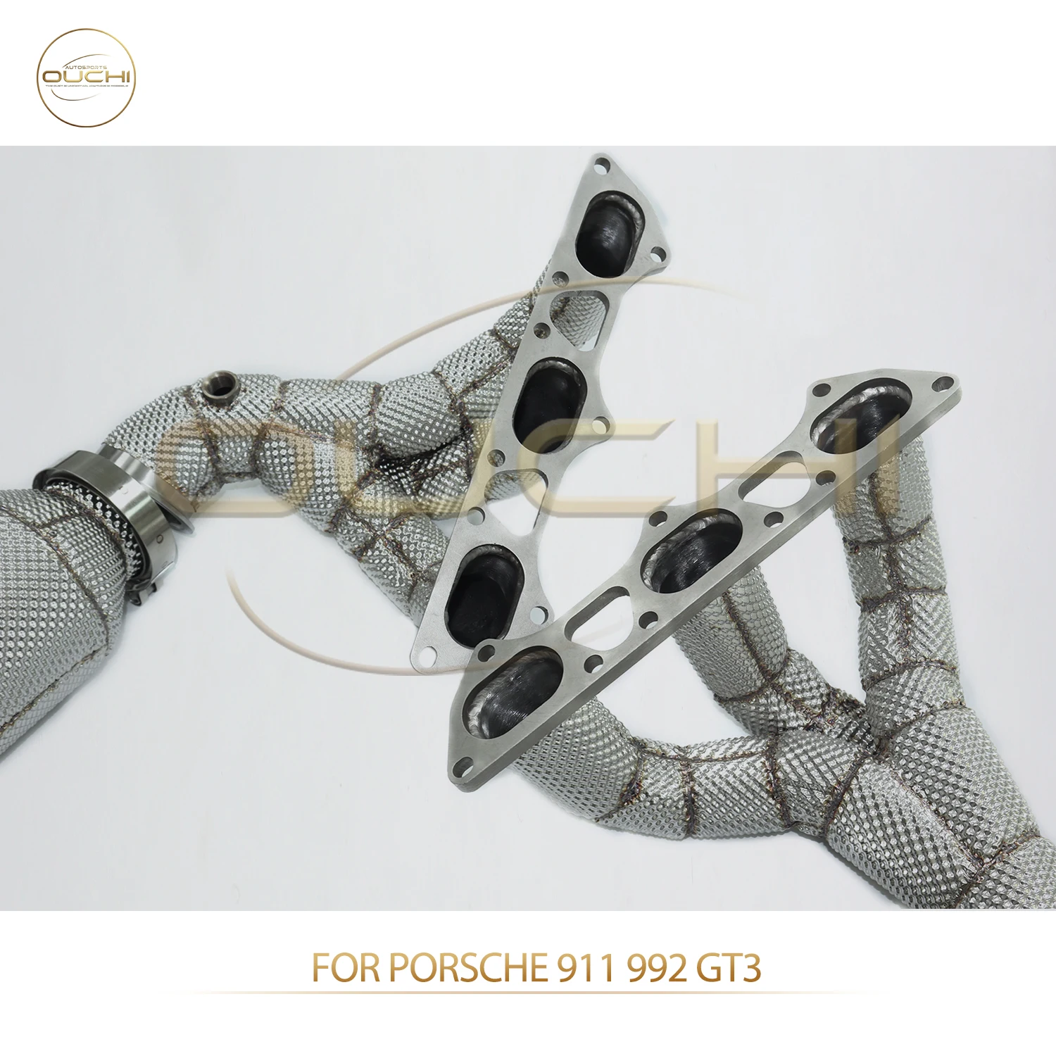 OUCHI Factory Direct Sales for Porsche 911 992 GT3 With Heat Shield Manifold Segmented SS304 Exhaust With Catalysis Auto Parts
OUCHI Factory Direct Sales for Porsche 911 992 GT3 With Heat Shield Manifold Segmented SS304 Exhaust With Catalysis Auto Parts