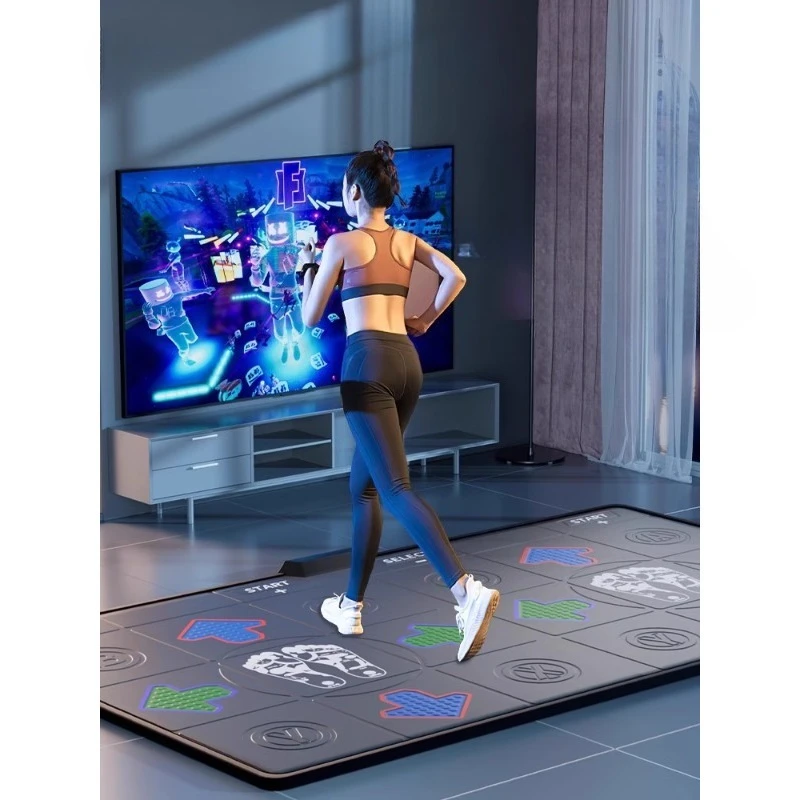 Double Wireless Dance Blanket TV Home Game Console Somatosensory Sports Children
Double Wireless Dance Blanket TV Home Game Console Somatosensory Sports Children
