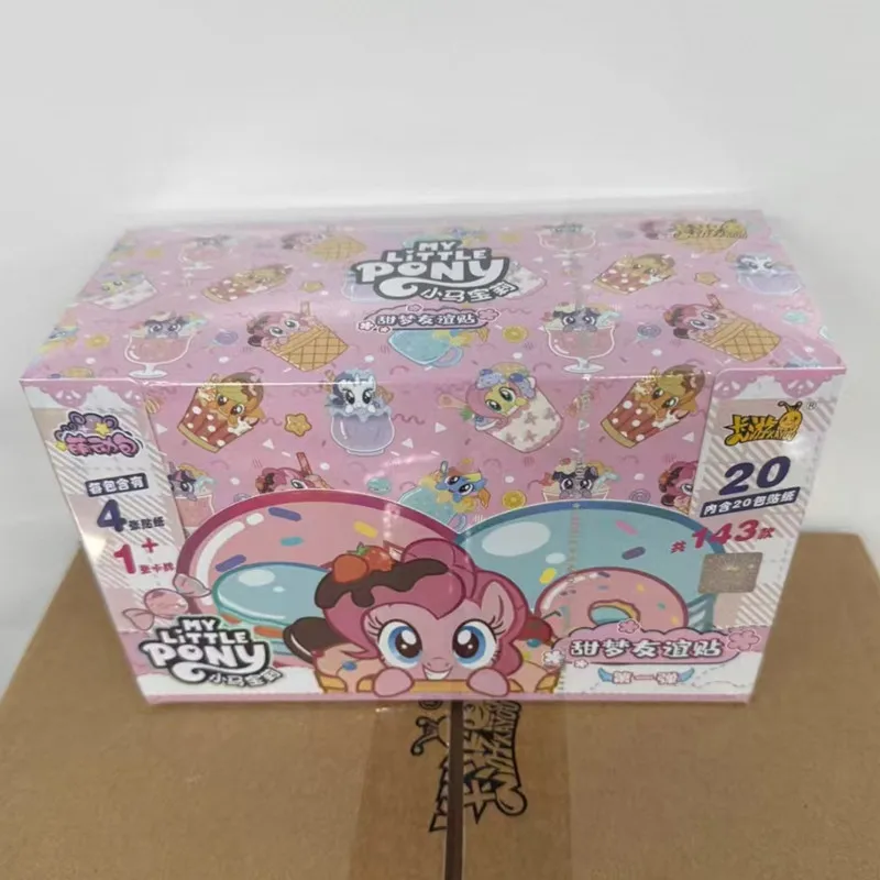 Genuine KAYOU Anime My Little Pony Cards Sweet Dream Friendship Sticker Mengdong Bag Cute Collection Card Toy Gifts
Genuine KAYOU Anime My Little Pony Cards Sweet Dream Friendship Sticker Mengdong Bag Cute Collection Card Toy Gifts