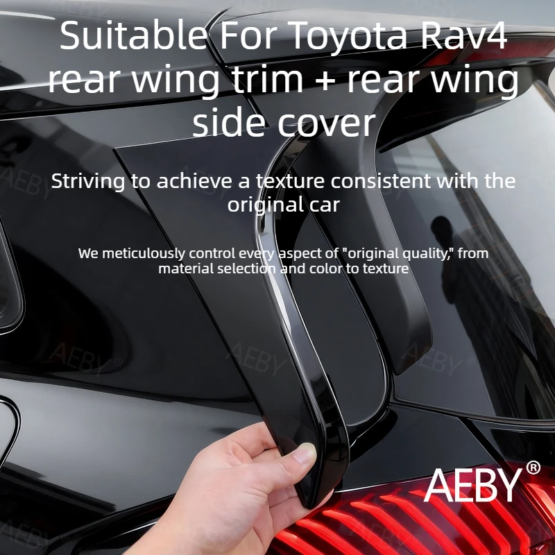 For Toyota Rav4 2026 C Pillar Trim,C-pillar side trim strips,Side wing decorative cover trim strips,External accessories
For Toyota Rav4 2026 C Pillar Trim,C-pillar side trim strips,Side wing decorative cover trim strips,External accessories