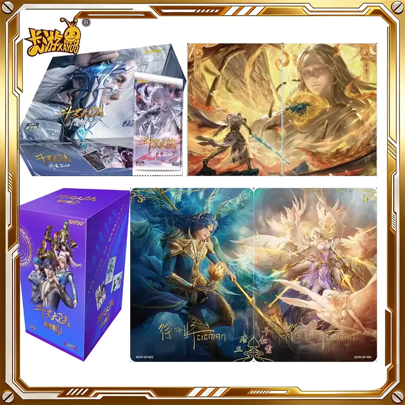 Коллекционные карточки KAYOU Soul Land, Делюкс-издание, 10-я серия, Загадочная коробка, Аниме-карточная игра, Подарки на День рождения и праздники для детей
Коллекционные карточки KAYOU Soul Land, Делюкс-издание, 10-я серия, Загадочная коробка, Аниме-карточная игра, Подарки на День рождения и праздники для детей