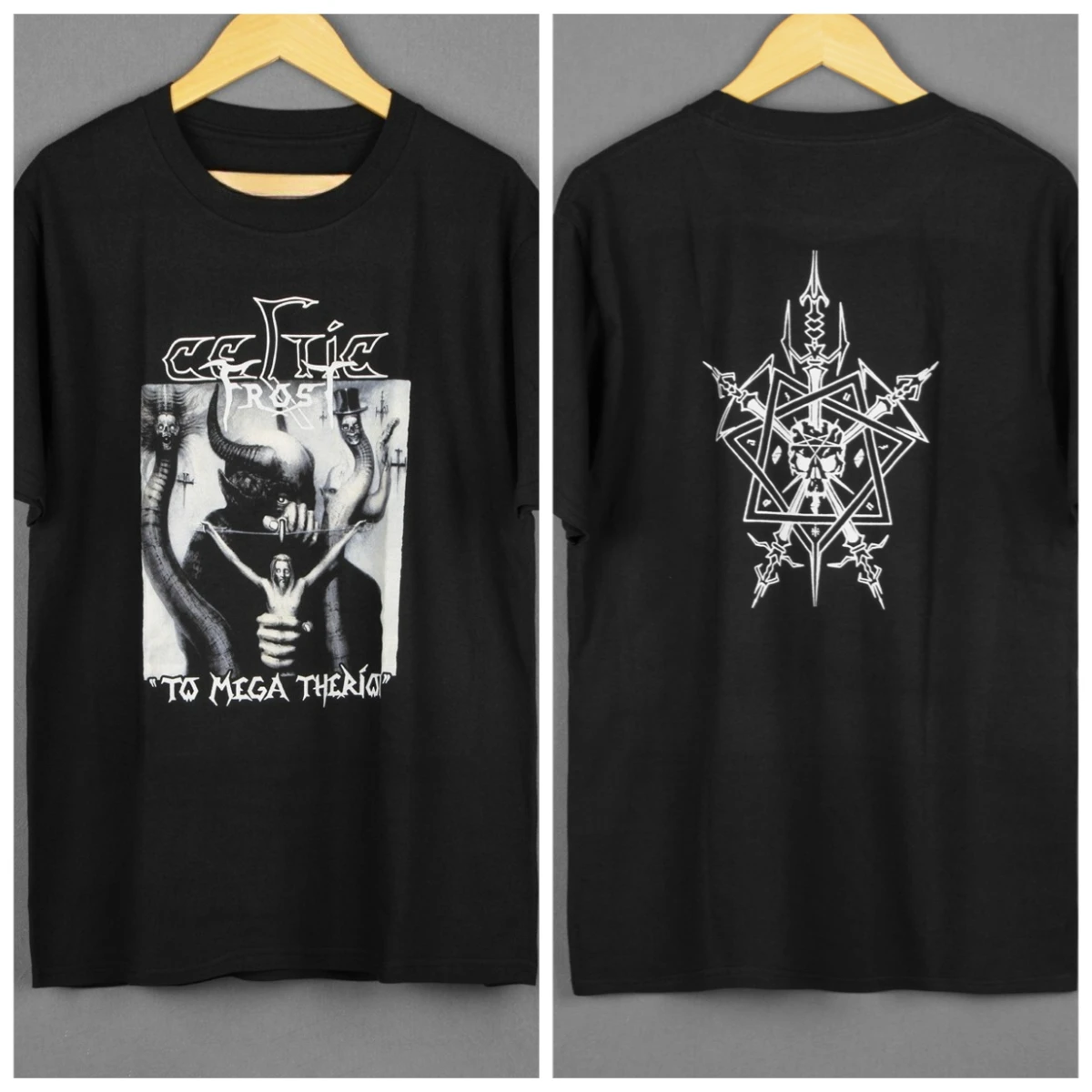 Summer Vintage Cotton Men's and Women's T-shirts Celtic Frost Celtic Frost Black Metal Rock Band Short Sleeve Print
Summer Vintage Cotton Men's and Women's T-shirts Celtic Frost Celtic Frost Black Metal Rock Band Short Sleeve Print